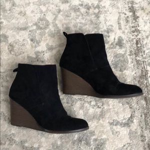 Merona suede booties